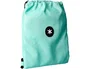 Antartik Mochila Saco Plano con Bolsillo Interior con Cremallera, Verde Menta, 350x400 mm