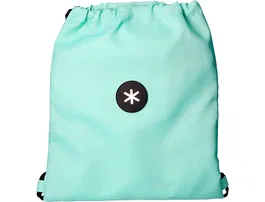Antartik Mochila Saco Plano con Bolsillo Interior con Cremallera, Verde Menta, 350x400 mm