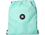 Antartik Mochila Saco Plano con Bolsillo Interior con Cremallera, Verde Menta, 350x400 mm