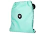 Antartik Mochila Saco Plano con Bolsillo Interior con Cremallera, Verde Menta, 350x400 mm