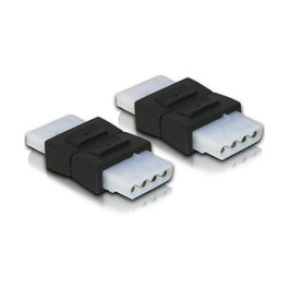 DeLOCK 65045 Adaptador de género Molex 4-pin Negro