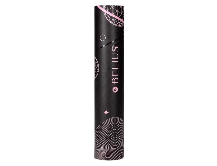 Belius Rocket B Bolígrafo Minimalista Rosa, Tinta Azul, Punta 0,8 mm, Caja Cilíndrica