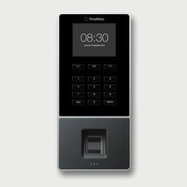 TIMEMOTO TM-626 Controlador de Presencia por RFID y Huella Dactilar, 200 Usuarios, WiFi, Ethernet, USB, Pantalla 2.8", Compatible con TimeMoto Cloud