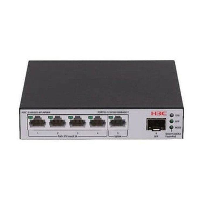 H3C LS-1600V2-6P-HPWR-GL Switch Gestionado L2 Gigabit con PoE+