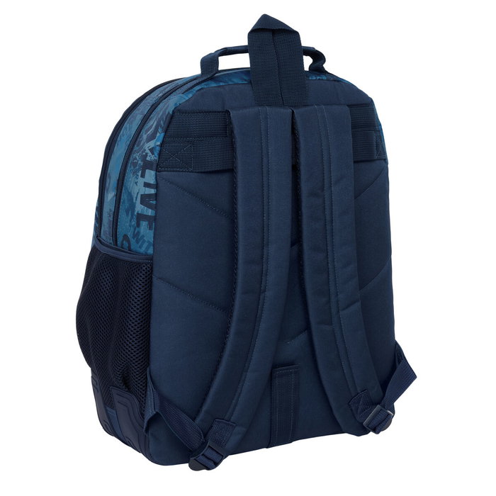 Safta Mochila Doble Adaptable a Carro New Edition con Cantoneras Safta Mochila Doble Adaptable a Carro New Edition con Cantoneras