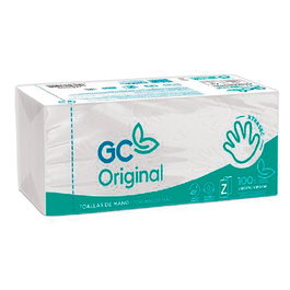 GC Toallas de Mano Extra Secas Plegadas 196 Ud C3920 Blanco