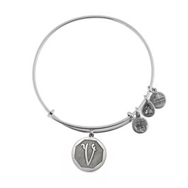 Alex And Ani Pulsera V II Acabado Env Gris 20cm
