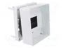 ELEKTRO-PLAST NASIELSK Carcasa MINI para Aparatos Modulares de 6 Módulos, Blanca