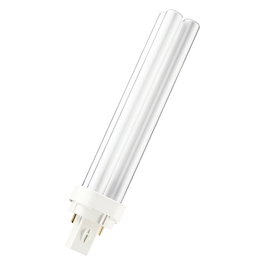 Osram DULUX D G24Q-3 FS1 Lámpara de bajo consumo 26W/827, 1800 lm