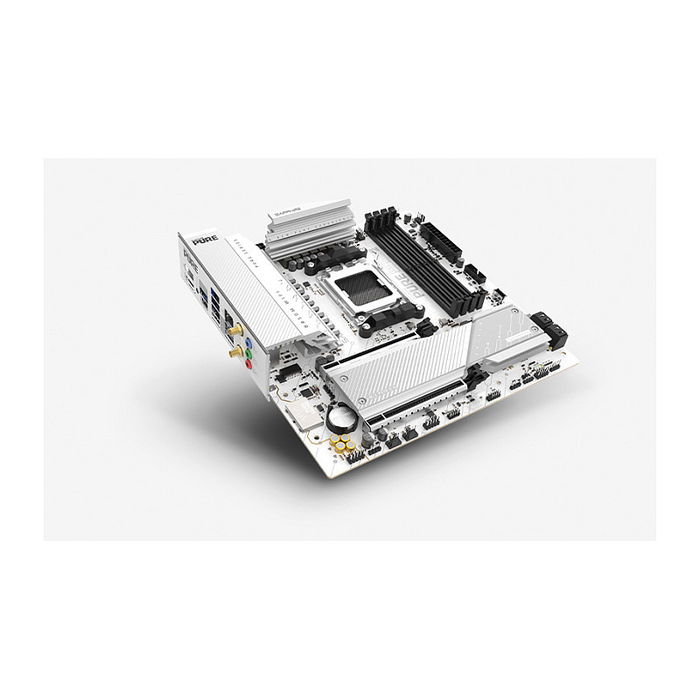 Sapphire AM5 PURE B850M WiFi Placa Base B850M para Socket AM5 con WiFi - Sapphire Sapphire AM5 PURE B850M WiFi Placa Base B850M para Socket AM5 con WiFi - Sapphire