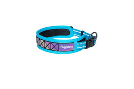 Freedog Collar Boreal Azul Capri 15mm 30/42cm