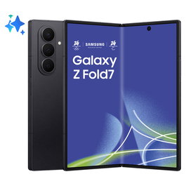 SAMSUNG Galaxy Z Fold7 Smartphone 5G Desplegable 256GB 12GB RAM Negro, Pantalla Dynamic AMOLED 2X 8" 120Hz, Cámara 200MP, Android 16.0, Carga Rápida