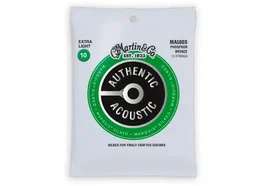 Martin Juego Acústica Authentic Silked 92/8 Phosphor Bronze 12St Extra Light 10-47