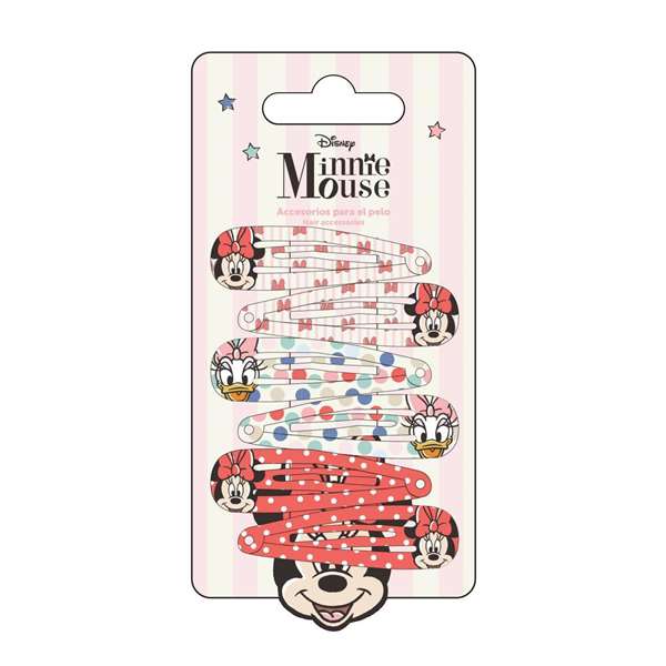 Cerdá Accesorios Pelo Clips 6 Piezas Minnie Rojo Cerdá Accesorios Pelo Clips 6 Piezas Minnie Rojo