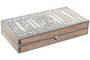 DKD Home Decor Joyero con Elefante Plateado Gris (2 Unidades)