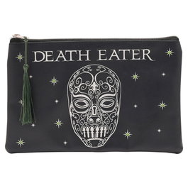 WIDDOP & CO Neceser Maquillaje Harry Potter Mortifago Dark Arts, Espacioso para Básicos, Hogar y Viaje