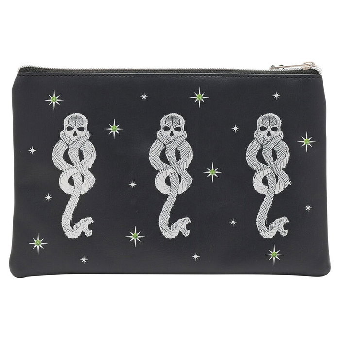 WIDDOP & CO Neceser Maquillaje Harry Potter Mortifago Dark Arts, Espacioso para Básicos, Hogar y Viaje
