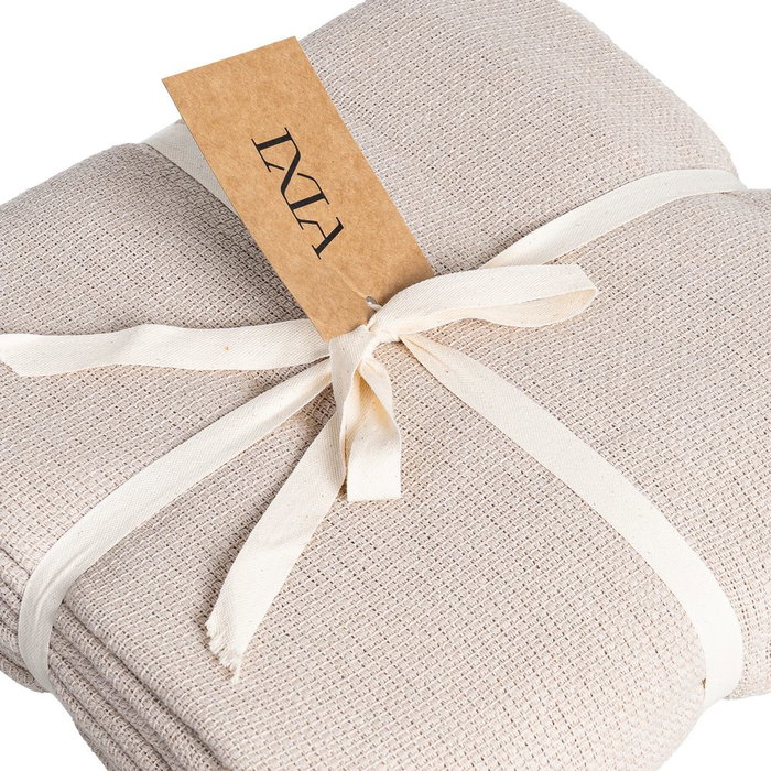 Colcha Marrón Claro Algodón Textil/Hogar 250 X 260 cm