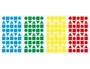 Liderpapel Gomets Figuras Geométricas Medianas Colores Surtidos