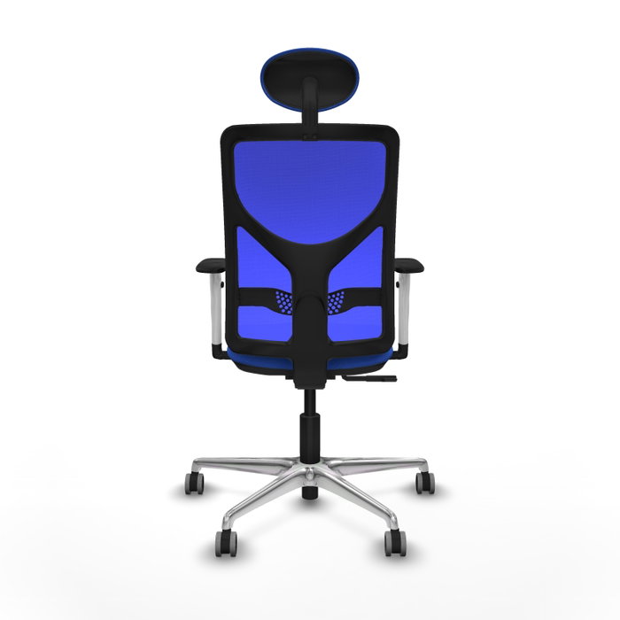 PIQUERAS Y CRESPO Silla de oficina Motilla con mecanismo Sincro Azul PIQUERAS Y CRESPO Silla de oficina Motilla con mecanismo Sincro Azul