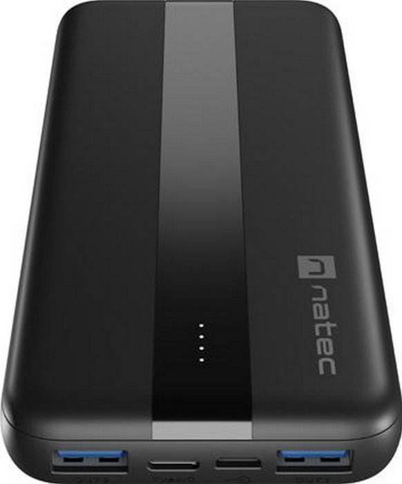 Natec Trevi Slim Q V2 10000 mAh Negro