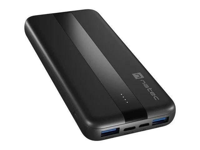 Natec Trevi Slim Q V2 10000 mAh Negro