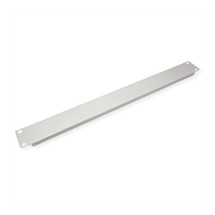 VALUE Placa ciega de 1 HE gris para 19 pulgadas (48,26 cm) de ancho VALUE Placa ciega de 1 HE gris para 19 pulgadas (48,26 cm) de ancho