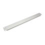 VALUE Placa ciega de 1 HE gris para 19 pulgadas (48,26 cm) de ancho