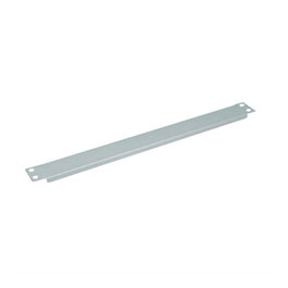 VALUE Placa ciega de 1 HE gris para 19 pulgadas (48,26 cm) de ancho