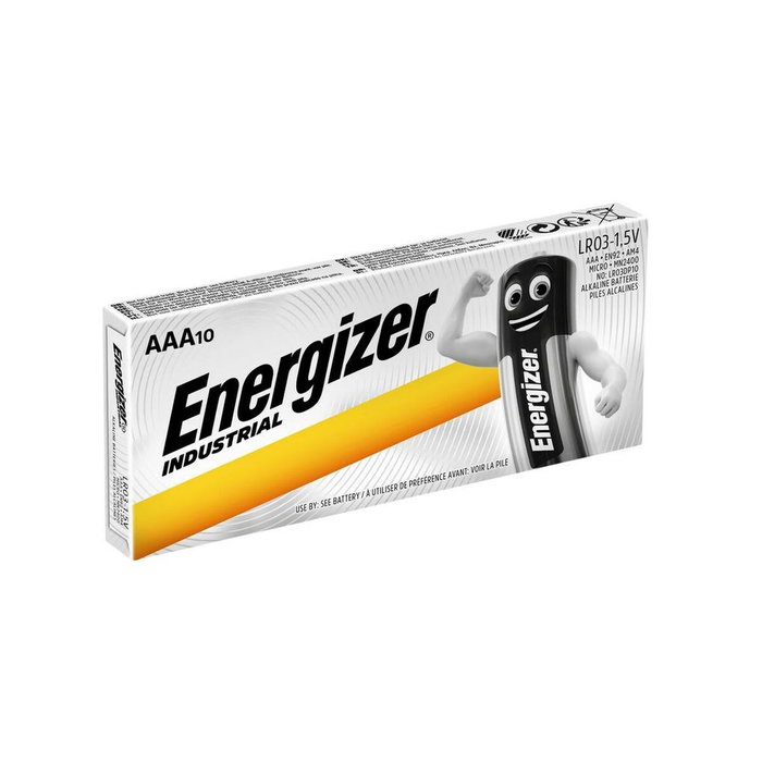 Energizer Pilas Alcalinas Industriales AAA 1,5V Pack de 10