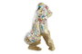DKD Home Decor Figura de Gorila Dorado en Resina