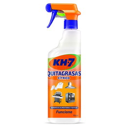 KH7 Quitagrasas Cítrico 715 ml - Elimina Grasa Sin Lejía, Hongos y Malos Olores para Horno, Encimera, Cocina