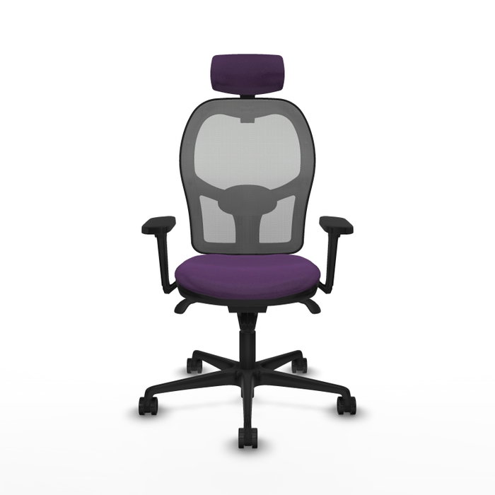 PIQUERAS Y CRESPO Silla de oficina Jorquera Morado/Gris