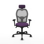 PIQUERAS Y CRESPO Silla de oficina Jorquera Morado/Gris