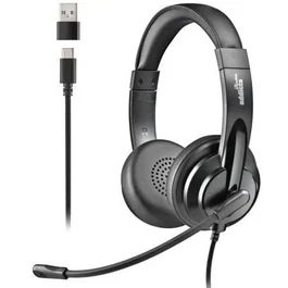 Auriculares NGS VOX605USBC Negro
