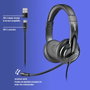 NGS VOX 605 USB-C Auriculares de Diadema Negro
