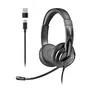 Auriculares ngs vox605 usb con micrÓfono usb negros