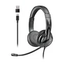 Auriculares ngs vox605 usb con micrÓfono usb negros