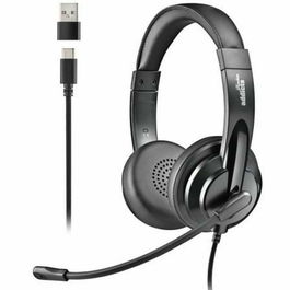 Auriculares NGS VOX605USBC Negro