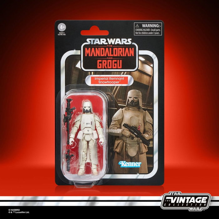 Hasbro Star Wars: The Mandalorian & Grogu Vintage Collection Figura Imperial Remnant Snowtrooper 9,5 cm Hasbro Star Wars: The Mandalorian & Grogu Vintage Collection Figura Imperial Remnant Snowtrooper 9,5 cm