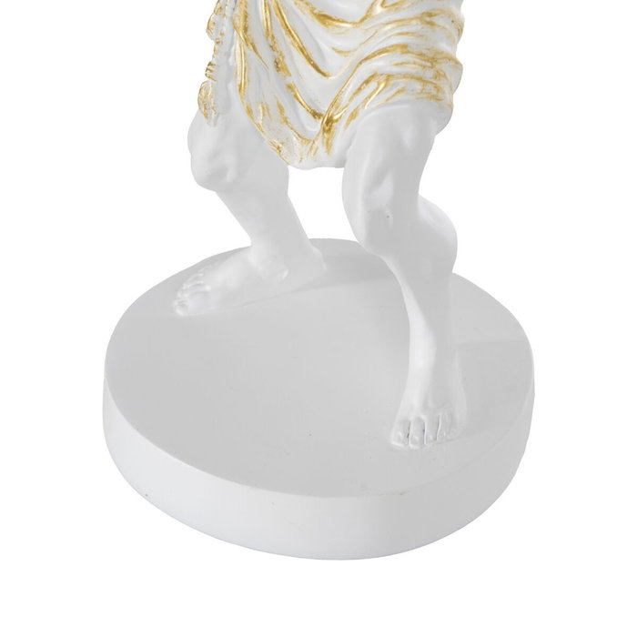 Ixia Lámpara de Mesa Blanca en Resina