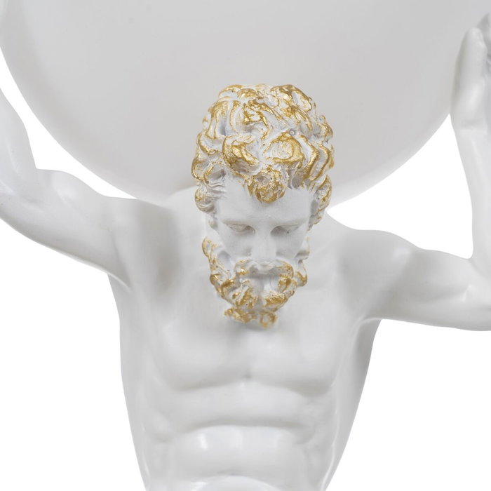 Ixia Lámpara de Mesa Blanca en Resina