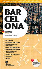 Barcelona, karte, VV.AA. - TRIANGLE POSTALS