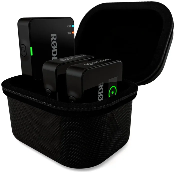 RODE Charge Case+ para Wireless GO 3, Negro
