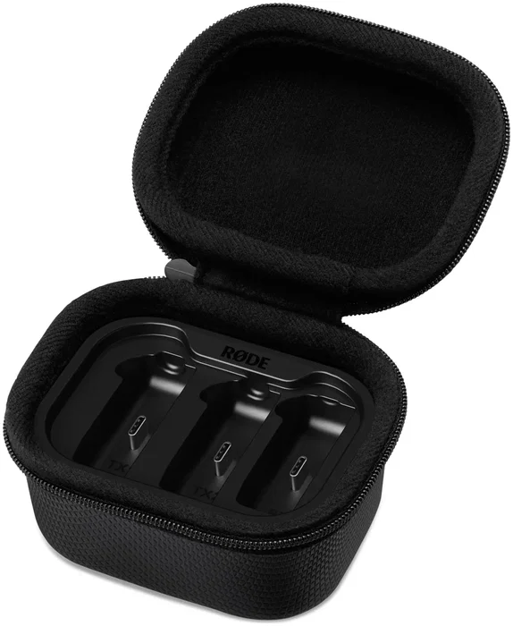 RODE Charge Case+ para Wireless GO 3, Negro