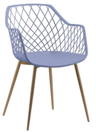 DKD Home Decor Silla Shenglong 5 Azul Celeste
