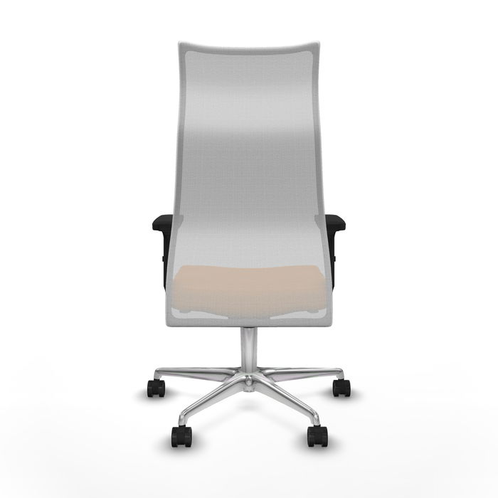 Sillón Albacete con mecanismo Sincro tapizada con Similpiel color Naranja y malla color Blanco. Equipado con Base aluminio, Brazos 2D y Ruedas 65mm nailon Sillón Albacete con mecanismo Sincro tapizada con Similpiel color Naranja y malla color Blanco. Equipado con Base aluminio, Brazos 2D y Ruedas 65mm nailon