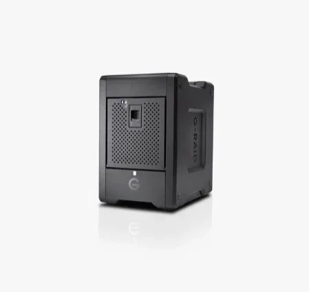 SanDisk G-RAID Shuttle 4 - Unidad de Disco Duro Externo 80TB (4x 20TB) RAID USB-C Thunderbolt 3 - 10Gb/s - Negro