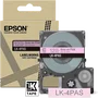 Epson LK-4PAS Cinta de etiquetas Gris/Rosa 12mm