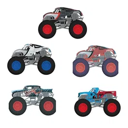 Spin Master Paquete de 5 Figuras Spiderman Die Cast Monster Jam AAAVO09096